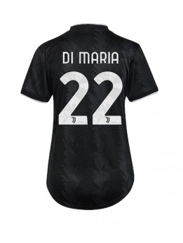 Juventus Angel Di Maria #22 Auswärtstrikot für Frauen 2022-23 Kurzarm